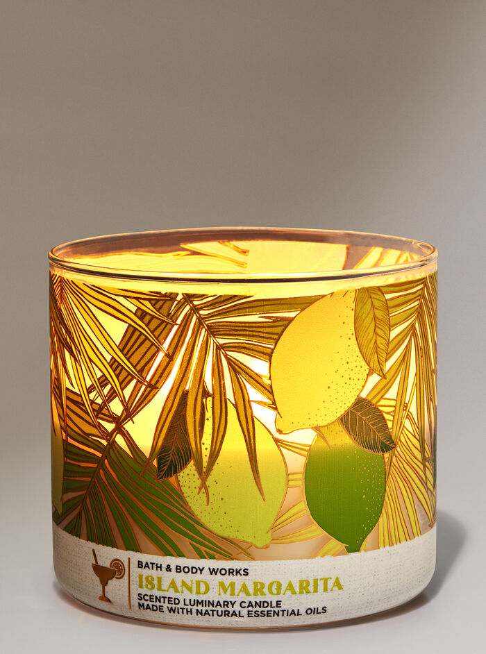 Island Margarita Home Fragrance/Candles/3-wick candles Bath & Body Works