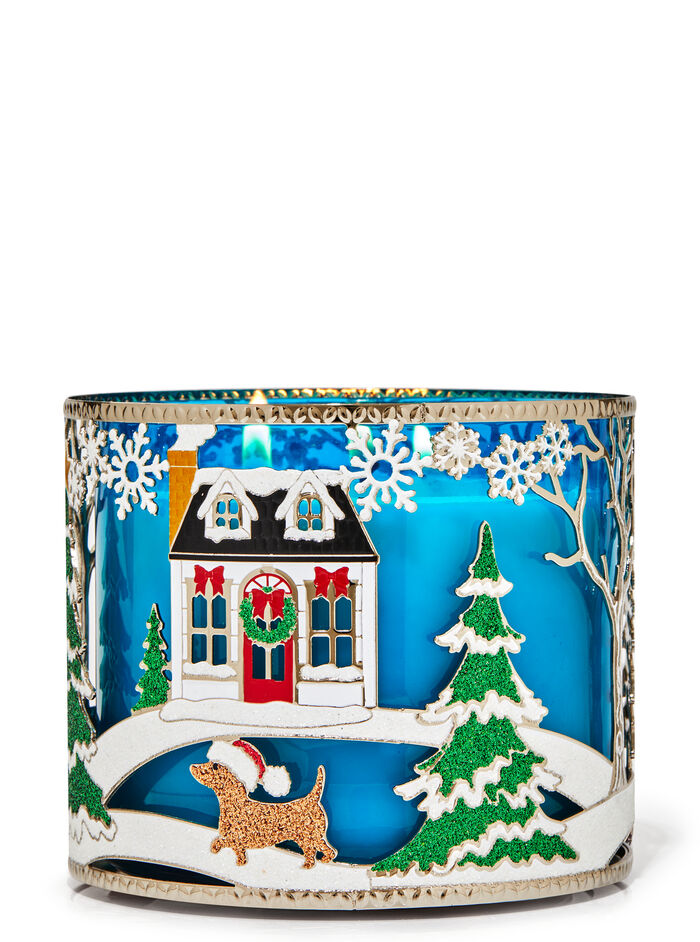 Holiday Snowman Scene Fuori Catalogo Bath & Body Works