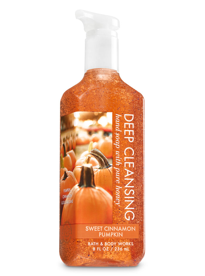 Sweet Cinnamon Pumpkin fragranza Deep Cleansing Hand Soap