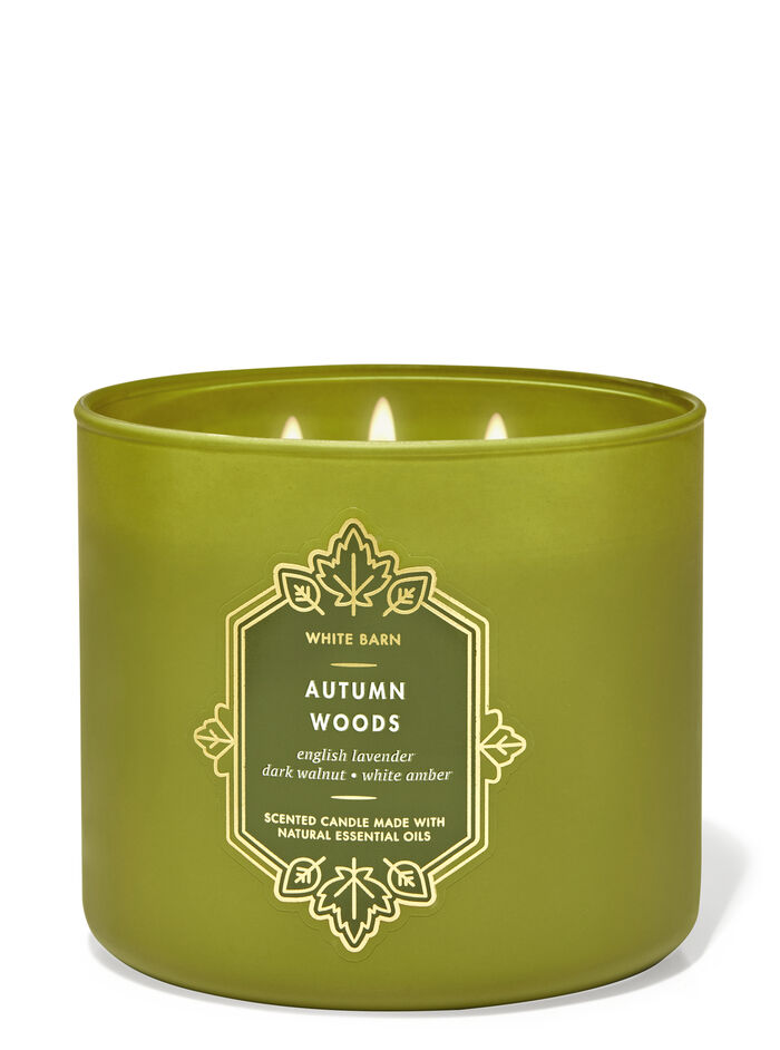 Autumn Woods Home Fragrance/Featured/White Barn collection Bath & Body Works