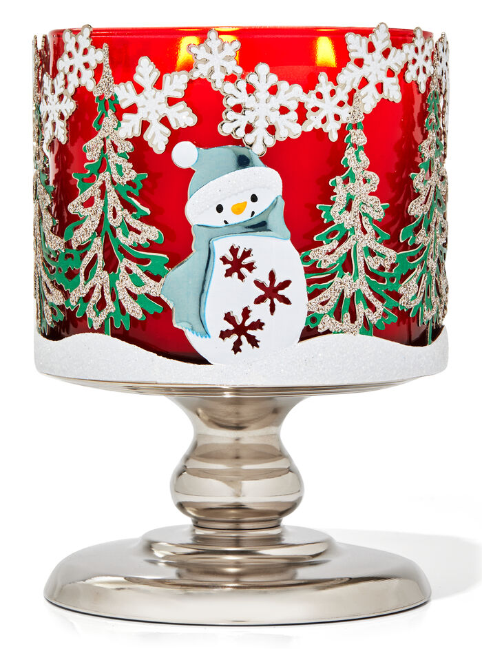 Piedistallo con paesaggio invernale Fuori Catalogo Bath & Body Works