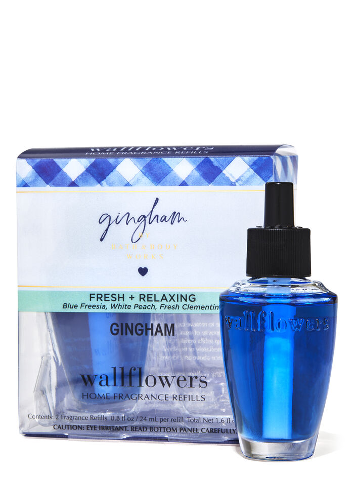 Gingham Home Fragrance/Home & Car Air fresheners/Wallflowers refill Bath & Body Works