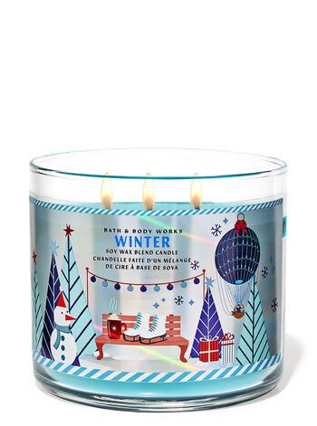 Winter Home Fragrance/Candles/3-wick candles Bath & Body Works1