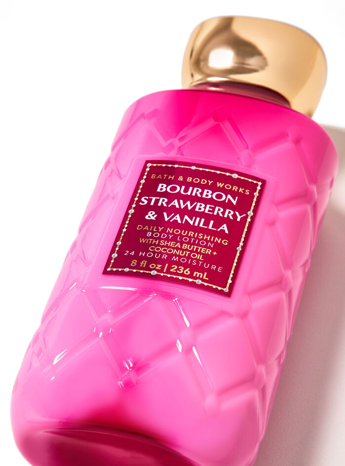 Bourbon Strawberry & Vanilla Body care/Moisturizers/Body lotion Bath & Body Works
