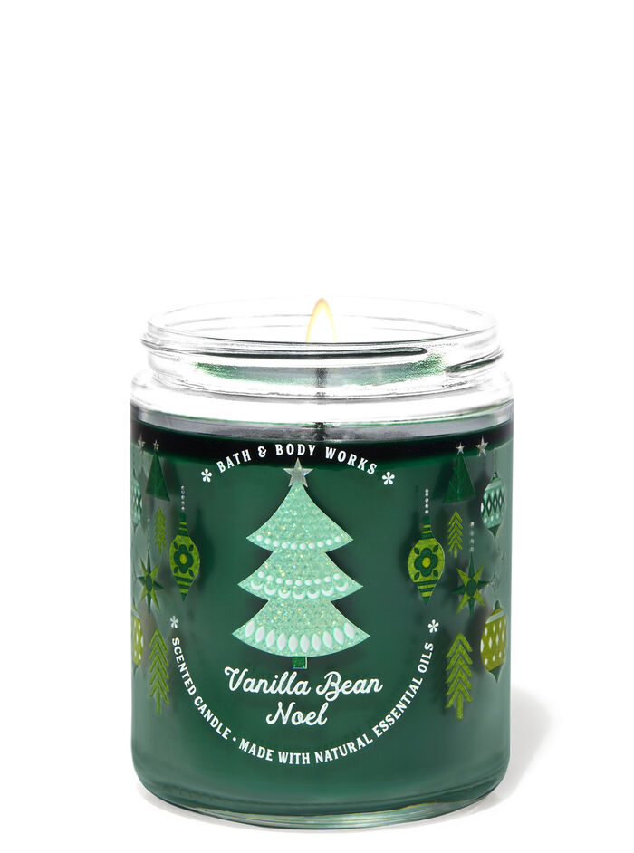 Vanilla Bean Noel Home Fragrance/Candles/1-wick candles Bath & Body Works