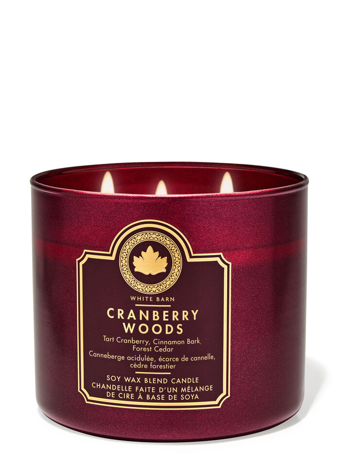 Cranberry Woods Home Fragrance/Featured/White Barn collection Bath & Body Works