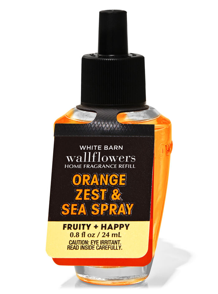 Orange Zest & Sea Spray home fragrance home & car air fresheners wallflowers refill Bath & Body Works