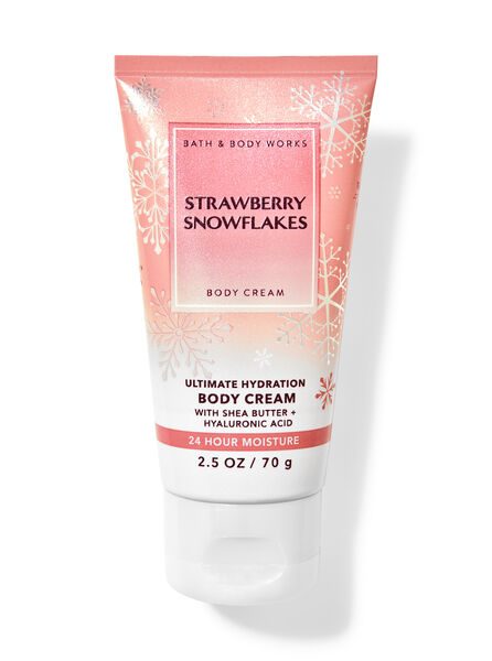 Strawberry Snowflakes novita' Bath & Body Works