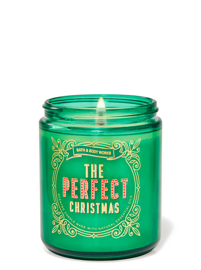 The Perfect Christmas Home Fragrance/Candles/1-wick candles Bath & Body Works