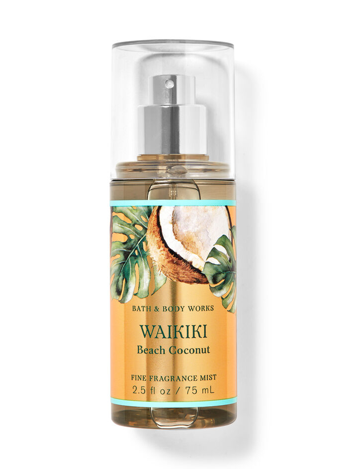 Waikiki Beach Coconut body care fragrance body sprays & mists Bath & Body Works