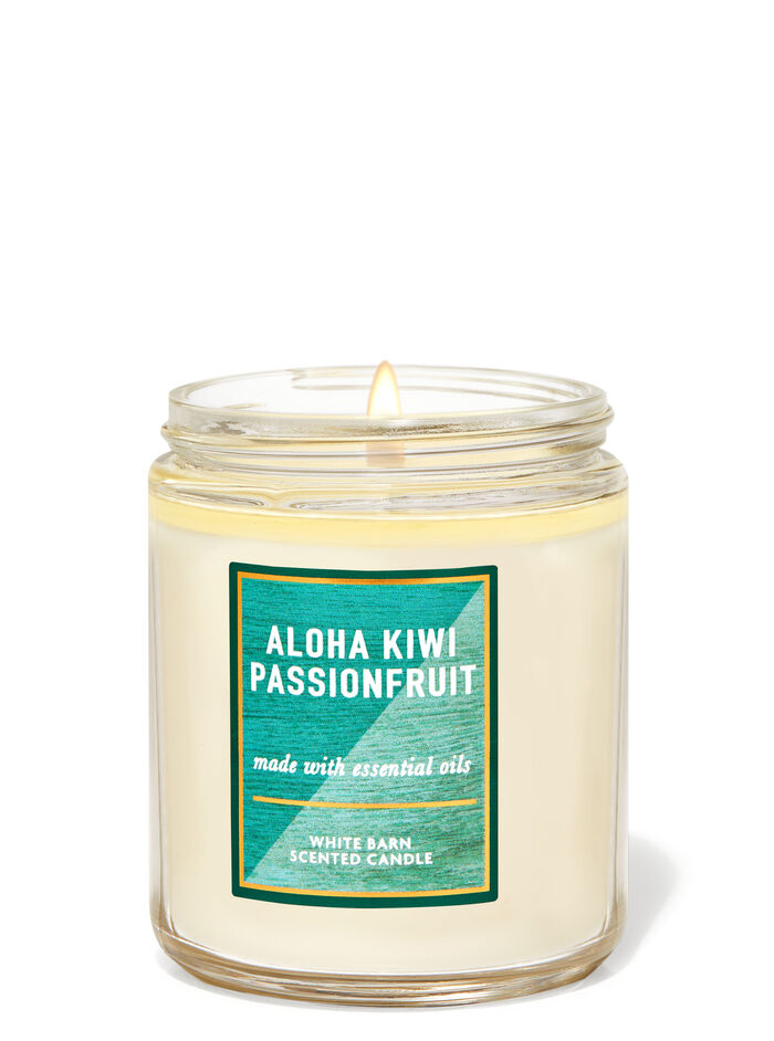Aloha Kiwi Passionfruit fragranza Candela a 1 stoppino