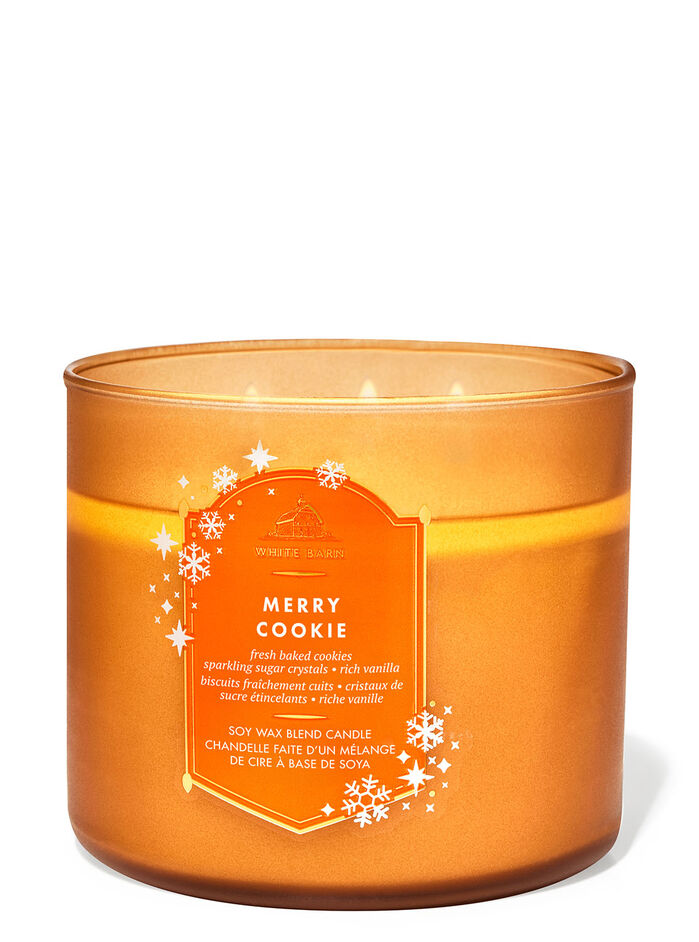 Merry Cookie Home Fragrance/Candles/3-wick candles Bath & Body Works