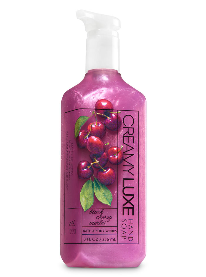 Black Cherry Merlot fragranza Creamy Luxe Hand Soap