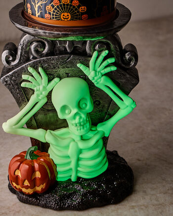 Glow-in-the-Dark Skeleton Boo! Pedestal IDEE REGALO/COLLEZIONI/Accessories Bath & Body Works2