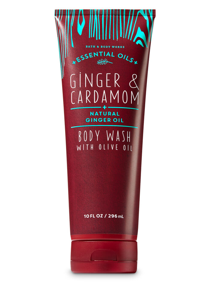 Ginger & Cardamom fragranza Body Wash with Olive Oil