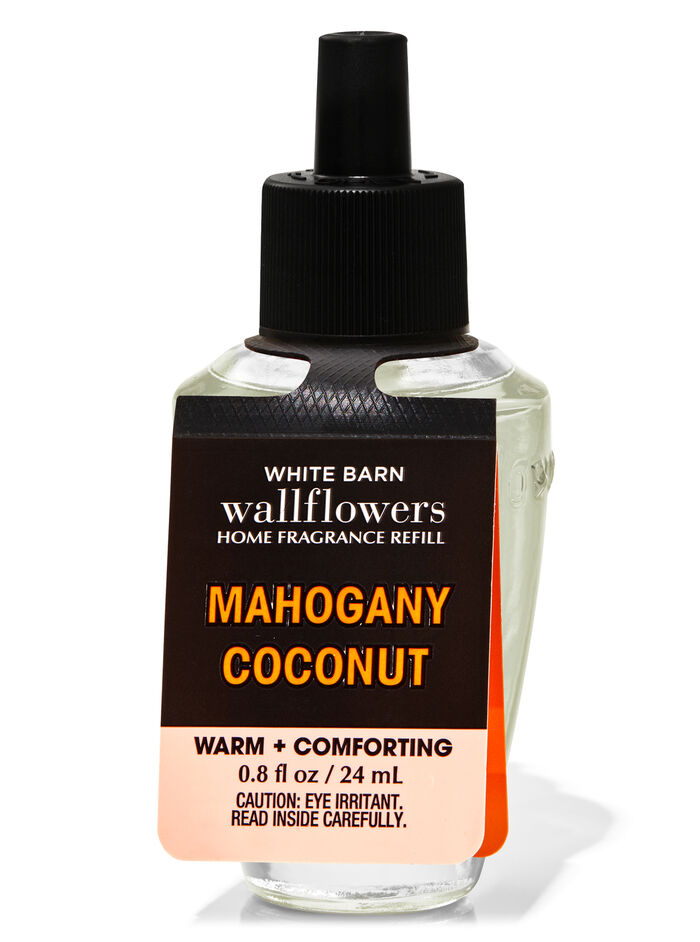 Mahogany Coconut Home Fragrance/Home & Car Air fresheners/Wallflowers refill Bath & Body Works