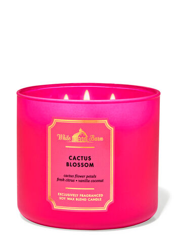 Cactus Blossom Home Fragrance/Candles/3-wick candles Bath & Body Works1