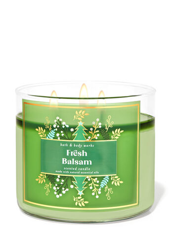 Fresh Balsam fragranza Candela a 3 stoppini