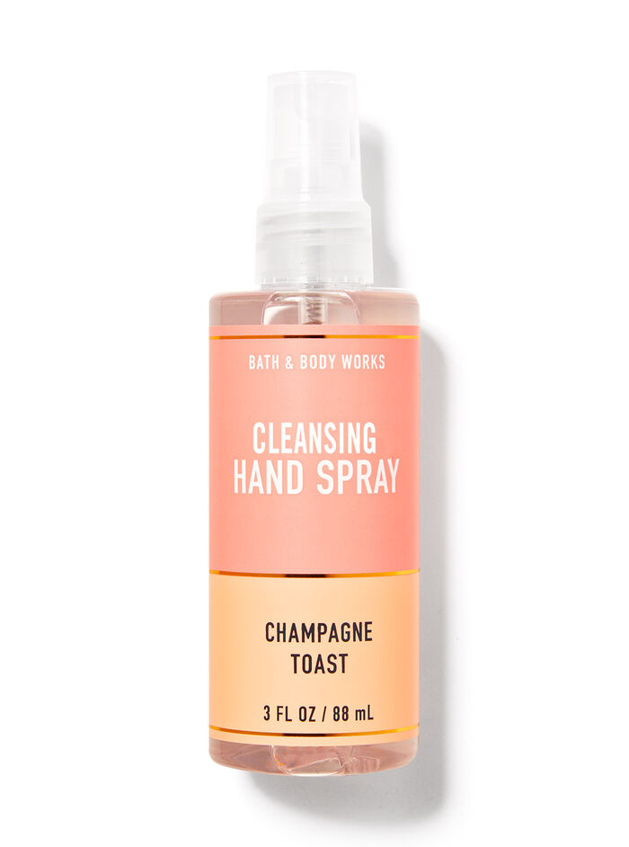 Champagne Toast fragranza Cleansing Hand Spray