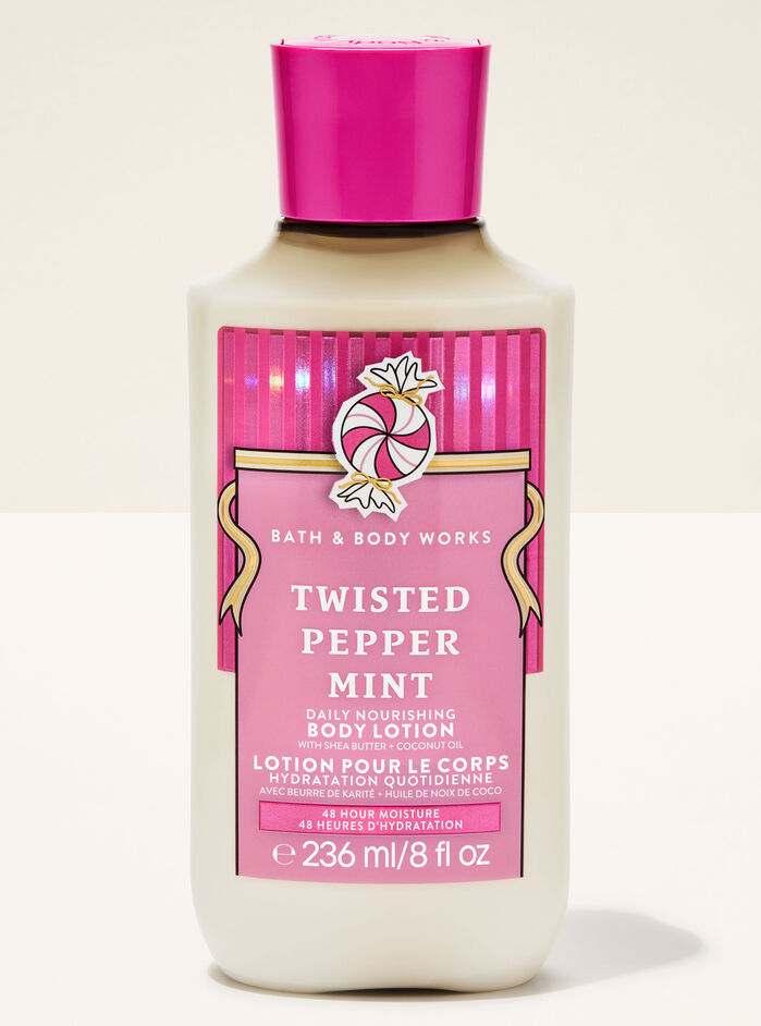 Twisted Peppermint Body care/Moisturizers/Body lotion Bath & Body Works