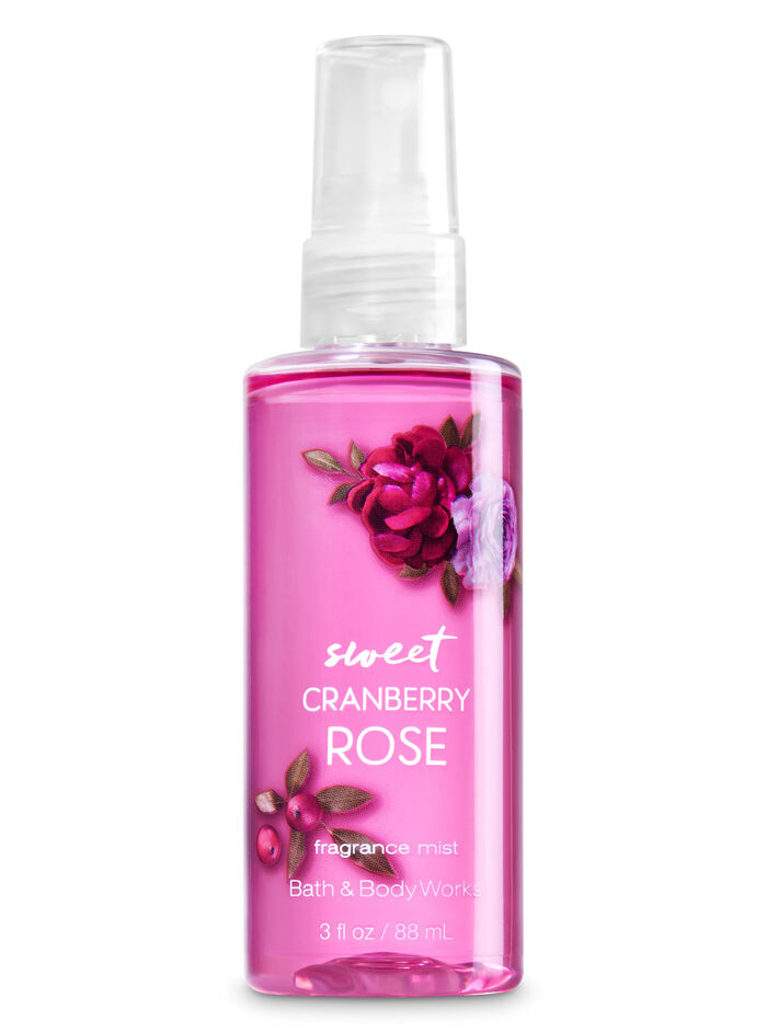 Sweet Cranberry Rose fragranza Travel Size Fine Fragrance Mist