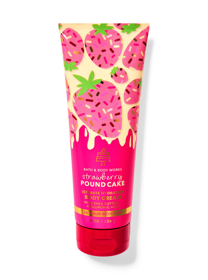 Strawberry Pound Cake Body care/Moisturizers/Body cream Bath & Body Works