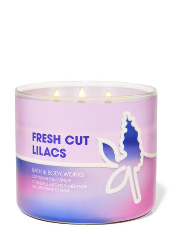 Fresh Cut Lilacs Home Fragrance/Candles/3-wick candles Bath & Body Works1