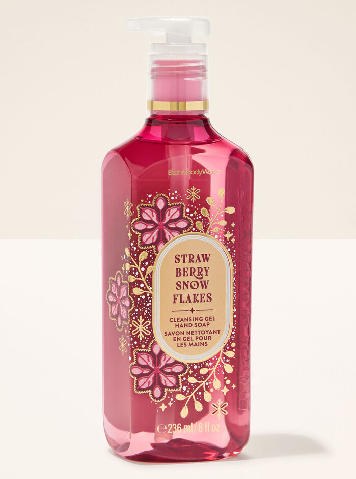 Strawberry Snowflakes Saponi e igienizzanti mani/SAPONI MANI/Sapone in Gel Bath & Body Works
