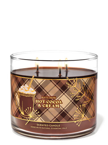 Hot Cocoa & Cream Home Fragrance/Featured/White Barn collection Bath & Body Works1