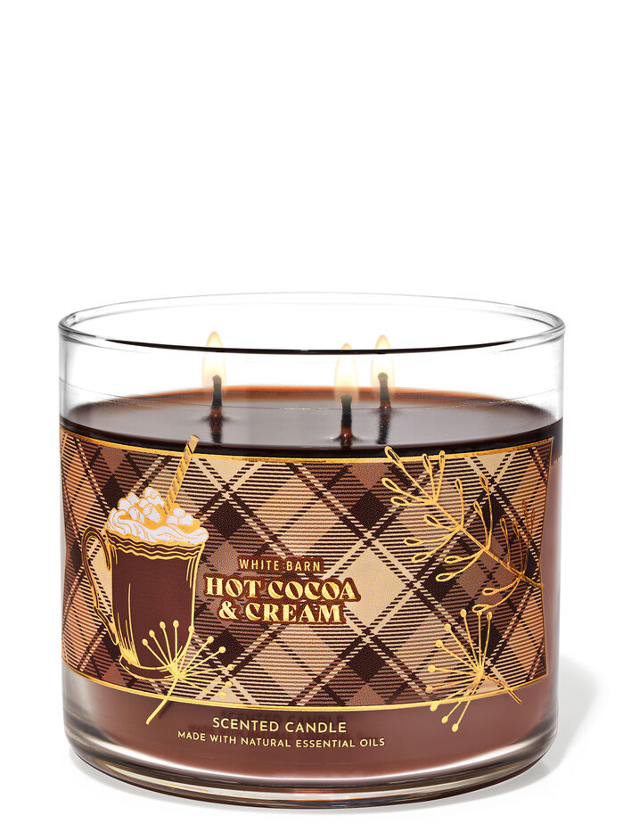 Hot Cocoa & Cream Home Fragrance/Featured/White Barn collection Bath & Body Works