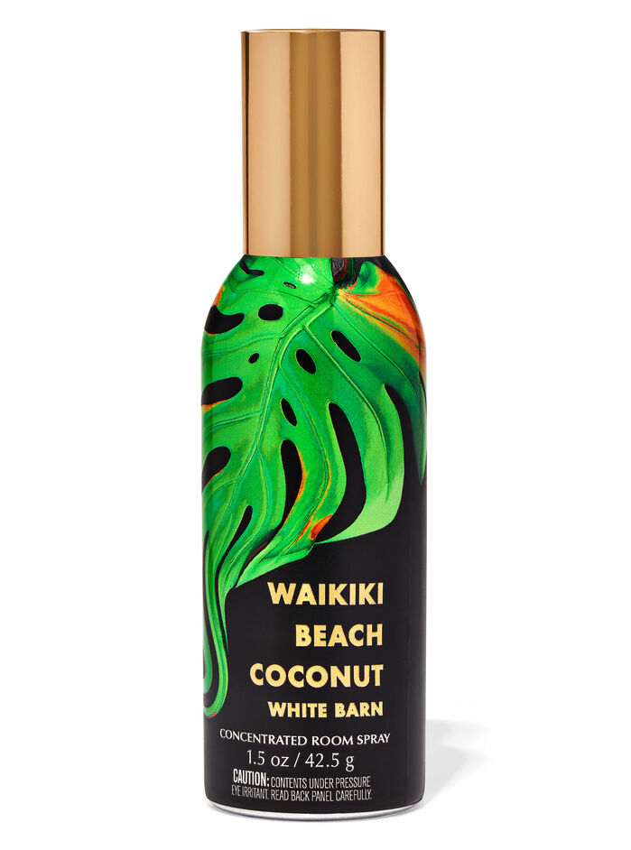 Waikiki Beach Coconut Home Fragrance/Home & Car Air fresheners/Room sprays & mists Bath & Body Works