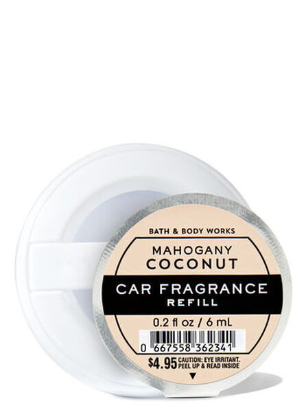 Mahogany Coconut fragranza Ricarica per diffusore auto