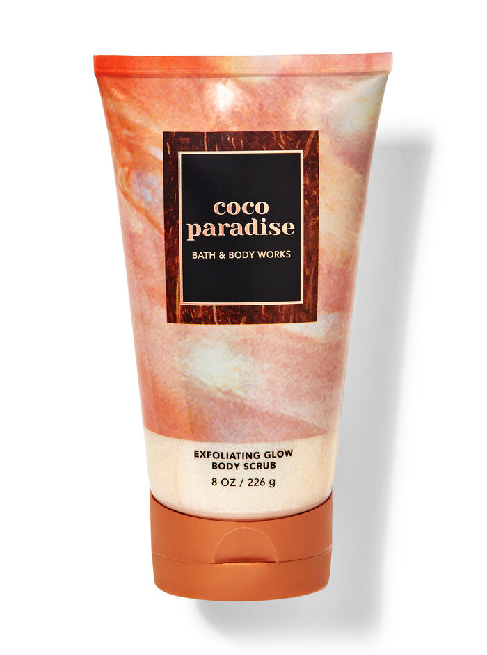 Coco Paradise fragranza Scrub corpo esfoliante luminoso