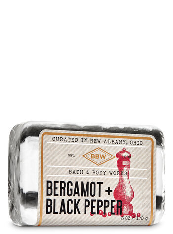 Bergamot & Black Pepper Botanical Blend fragranza Body Bar