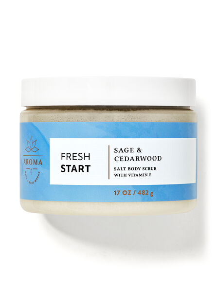 Sage Cedarwood fragranza Scrub corpo al sale