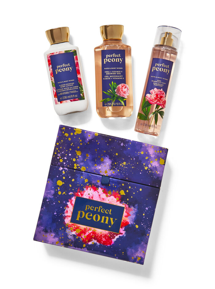 Perfect Peony gifts collections gift sets Bath & Body Works