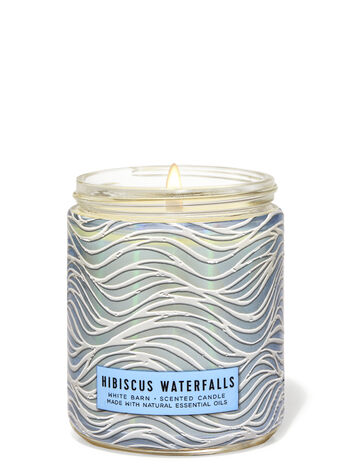 Hibiscus Waterfalls Home Fragrance/Featured/White Barn collection Bath & Body Works1