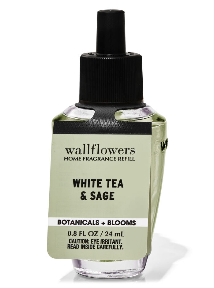 White Tea &amp; Sage profumazione ambiente profumatori ambienti ricarica diffusore elettrico Bath & Body Works
