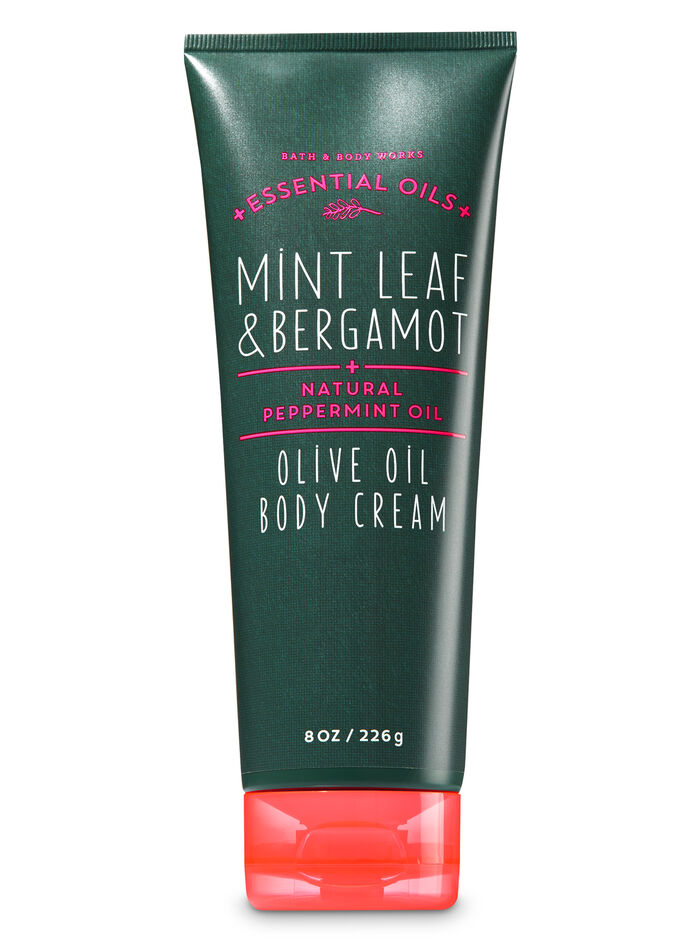 Mint Leaf & Bergamot fragranza Olive Oil Body Cream