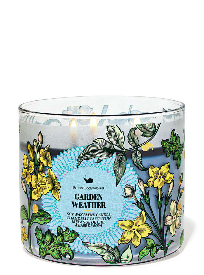 Garden Weather Home Fragrance/Candles/3-wick candles Bath & Body Works