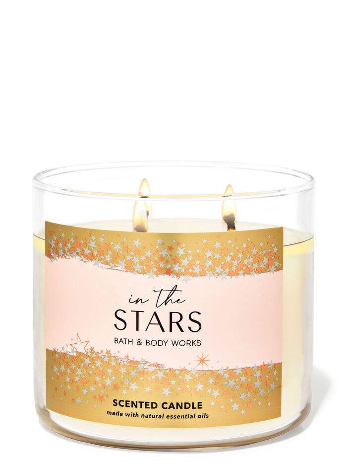 In the Stars fragrance 3-Wick Candle