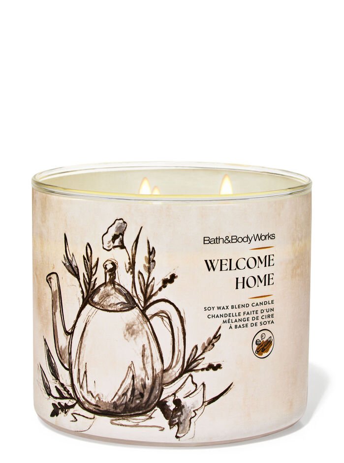 Welcome Home Home Fragrance/Candles/3-wick candles Bath & Body Works