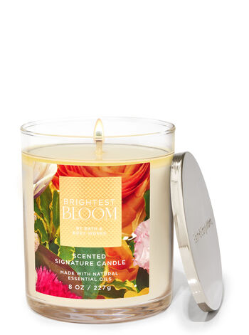 Brightest Bloom Home Fragrance/Candles/1-wick candles Bath & Body Works1