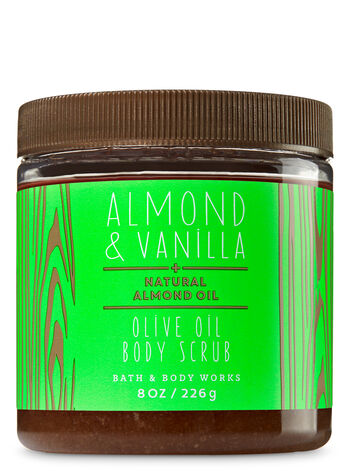 Almond & Vanilla fragranza Olive Oil Body Scrub