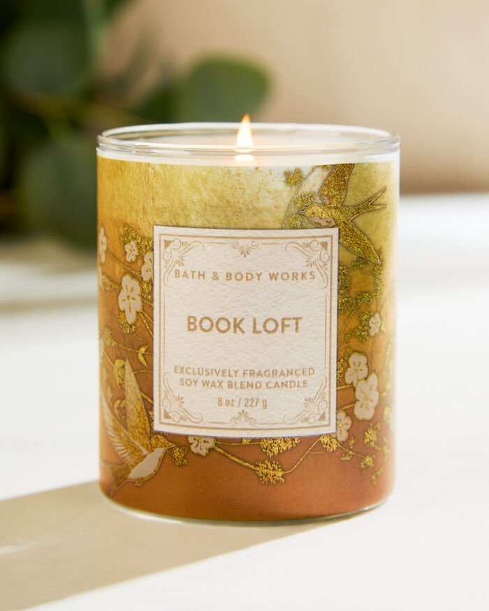 Book Loft Home Fragrance/Candles/1-wick candles Bath & Body Works