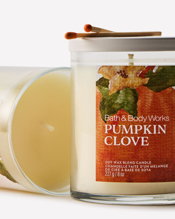 Pumpkin Clove CANDELE/Tutte le Candele/Candela a Uno Stoppino Bath & Body Works