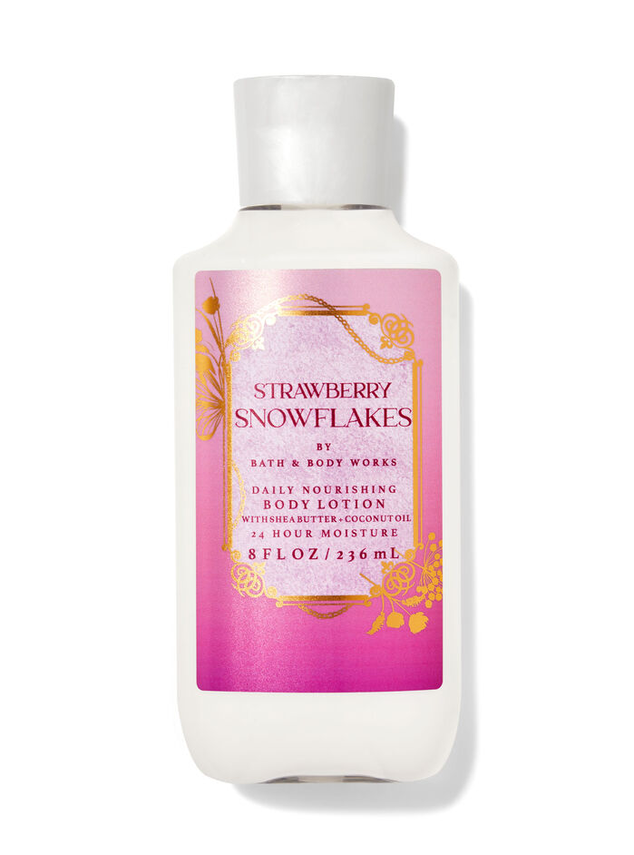 Strawberry Snowflakes Body care/Moisturizers/Body lotion Bath & Body Works