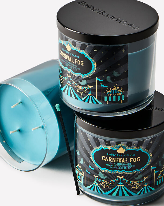 Carnival Fog CANDELE/Tutte le Candele/Candela a Tre Stoppini Bath & Body Works