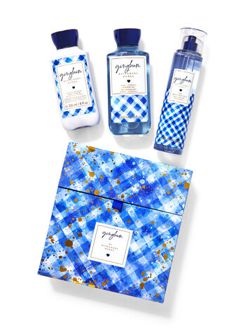 Gingham gifts collections gift sets Bath & Body Works1