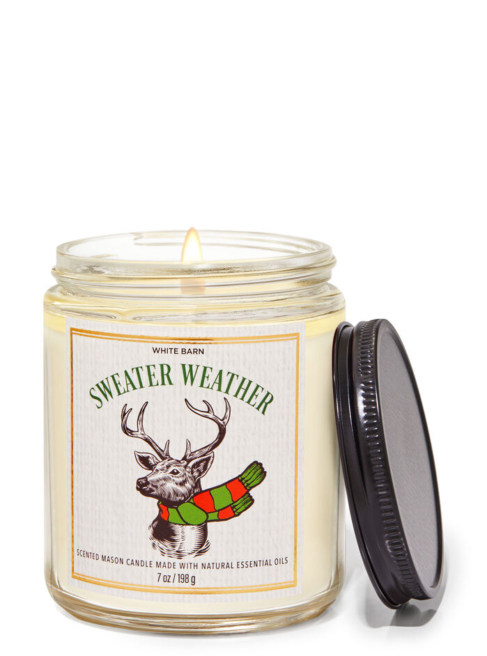 Sweater Weather Home Fragrance/Featured/White Barn collection Bath & Body Works